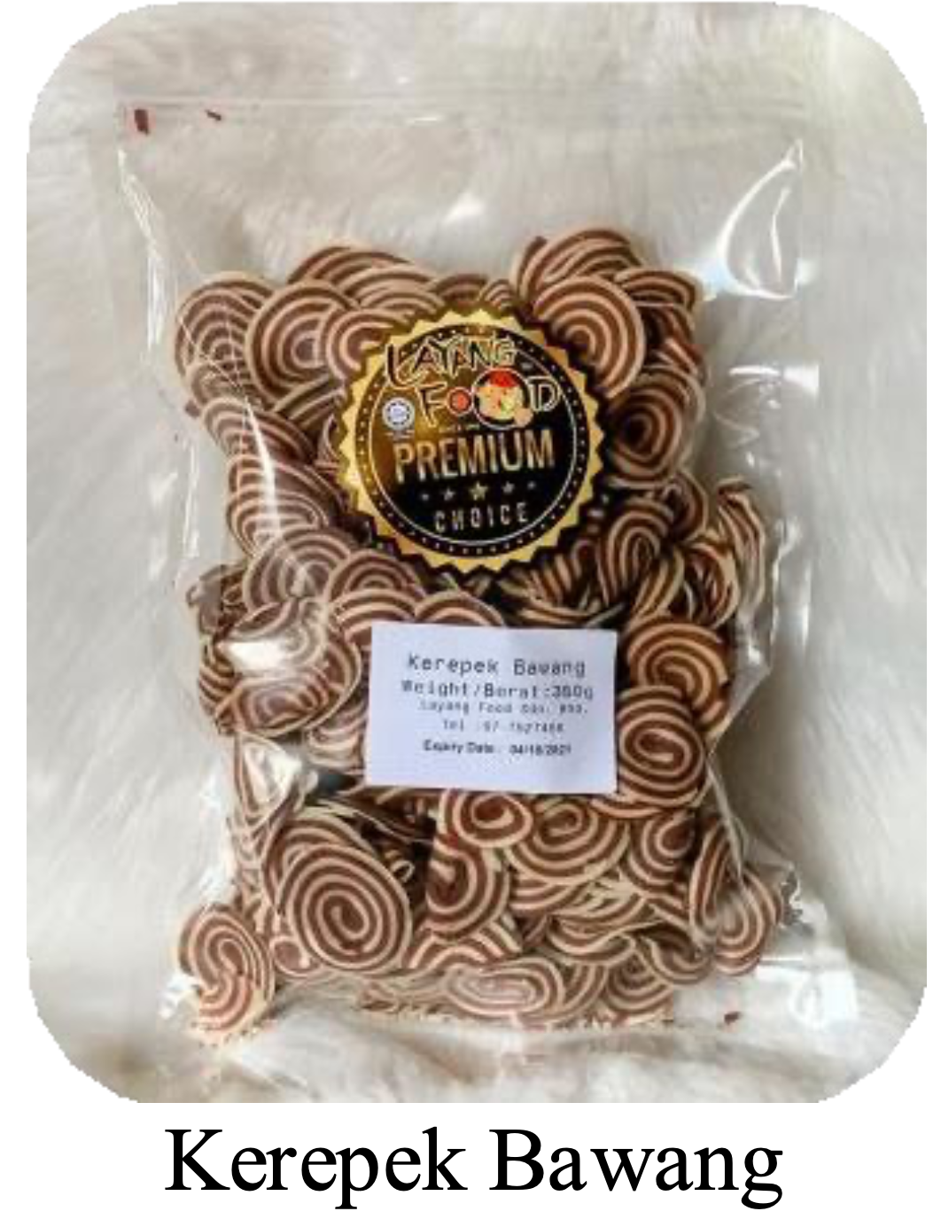 Kerepek Bawang 350g